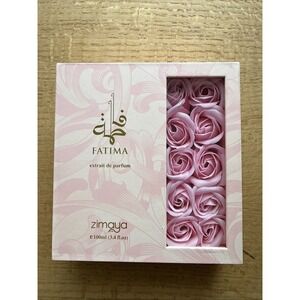 Fatima Pink Zimaya by Afnan 3.4 Extrait De Parfum Perfume Women New In Box